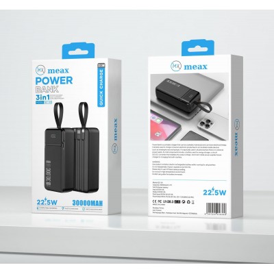 Meax 30000 mah powerbank 